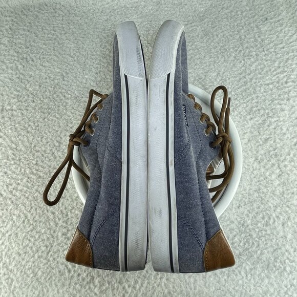 Tommy Hilfiger Boat Shoes Mens Size 10.5 TMPHERO Blue Lace Up Sneakers - Picture 9 of 10